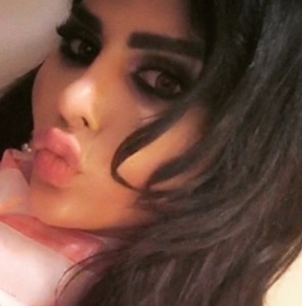 شبيه هيفاء وهبي المتحول جنسياً على  انستغرام